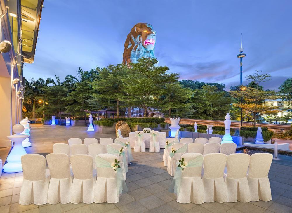 סינגפור Oasia Resort Sentosa By Far East Hospitality מראה חיצוני תמונה Wedding at the Star