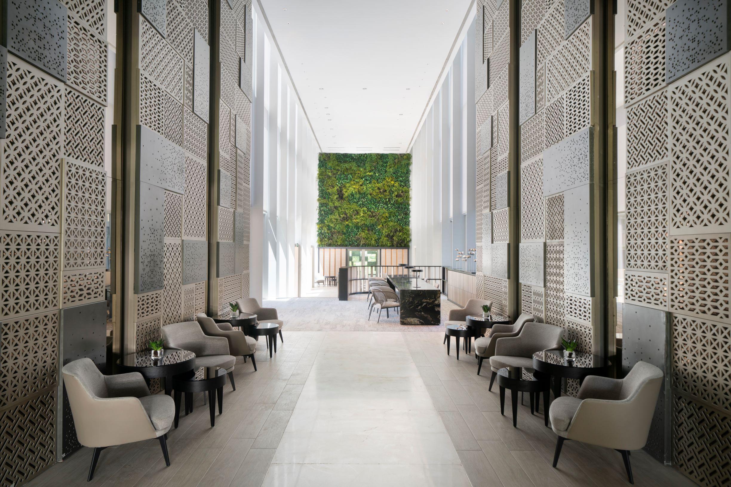סינגפור Oasia Resort Sentosa By Far East Hospitality מראה חיצוני תמונה The lobby of the hotel